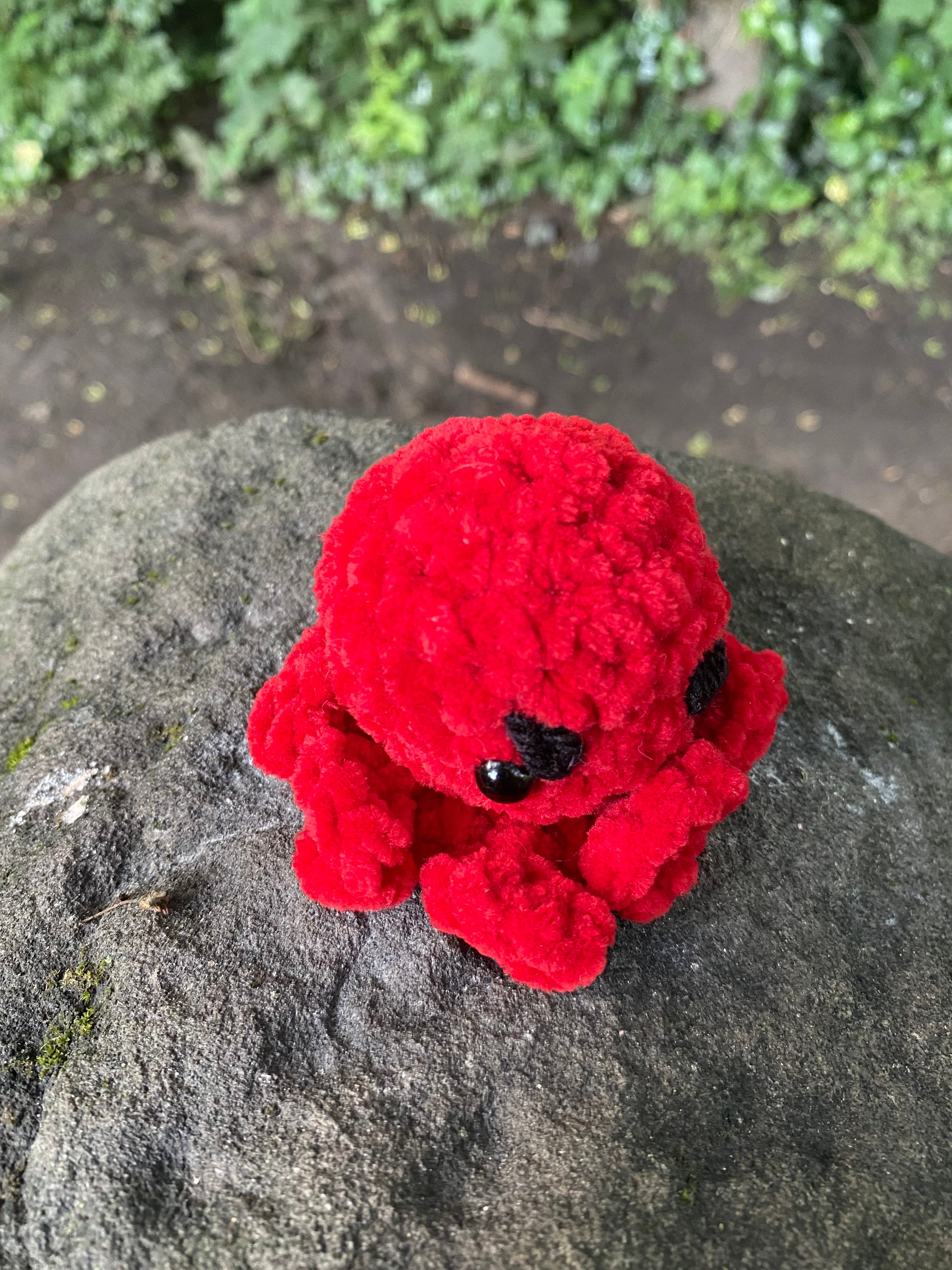 Anthony Angry Emotion Octopus Crochet Squishy | Etsy
