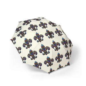 Bunter faltbarer Regenschirm mit künstlerischem Design, leichter Regenschutz, Reisezubehör, stilvolles Geschenk für Frühling, Sommerspaß