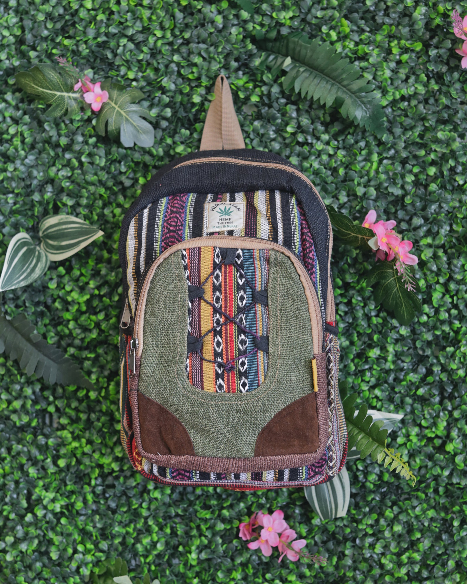 Himalayan Hemp Backpack Handmade EcoFriendly THCFree Etsy