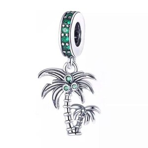 S925 pendentif Pandora en argent sterling caméléon perles pendantes luciole rougeoyante Pandora chaîne serpent charme bracelet européen 7