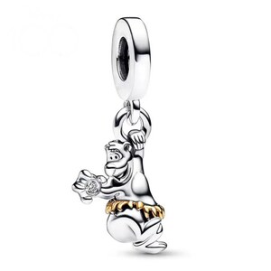 S925 Sterling Silber Pandora Charm Anhänger Disney Jubiläum Mickey Minnie Dumbo Fit Pandora Schlangenkette Charme europäischen Armband Bild 7