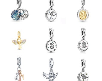 Harry Potter Pandora Hedwig Charm Charm per braccialetto Sterling Silver Charm Bracciale Charms Gioielli Birthstone Charm serpente braccialetto regalo