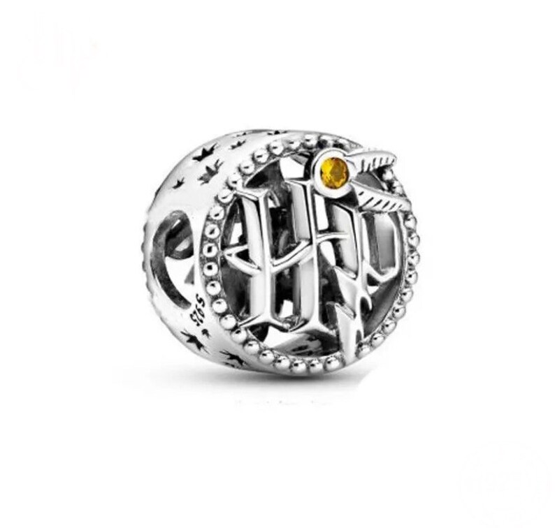 Harry Potter Pandora Hedwig Charm Charm für Armband Sterling Silber Charm Armband Charms Schmuck Geburtsstein Charm Schlangenarmband, ausgewähltes Geschenk 3