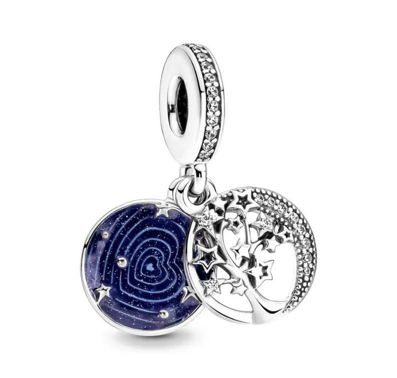 S925 Sterling Silber Pandora Charm Anhänger baumeln Perlen passen Pandora Schlangenkette Charm Europäischen Armband Pandora Armband Charms 1