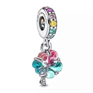 S925 Plata Esterlina Pandora Charm Camaleón Cuelga Cuentas Brillante Luciérnaga Colgante Fit Pandora Cadena De Serpiente Charm Pulsera Europea 6