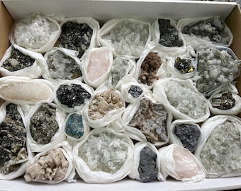Madan Bulgaria Minerals Mix, Natural Crystal Specimen Clusters