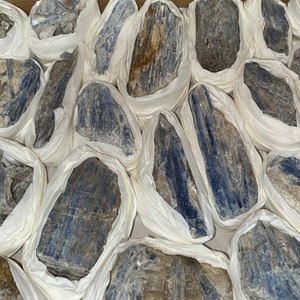 Kianite box 230 x300 millimetres natural crystal minerals specimen clusters souvenirs WholesaleMineralsBox home decor