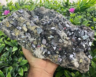 Quartz Galena Chalcopyrite Sphalerite Madan Bulgaria natural crystal minerals specimen clusters souvenirs