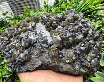 Sphalerite (cleophane) Galena Quartz Madan Bulgaria natural crystal minerals specimen clusters souvenirs WholesaleMineralsBox