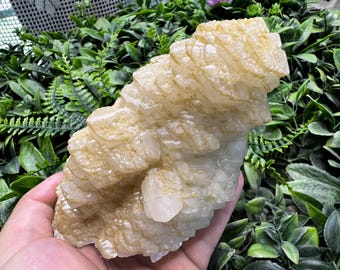 方解石 ロードクロサイト クォーツ（玉髄）Lacky ブルガリア 天然水晶