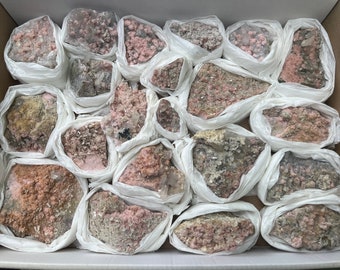Rhodochrosite Stilbite Quartz Cluster – Mineral Specimen, Bulgaria