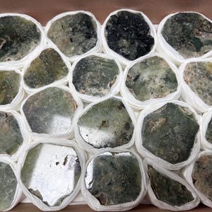 polished Prenite box 230x300 millimetres natural crystal minerals specimen clusters souvenirs WholesaleMineralsBox home decor