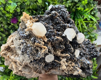 Calcite  Galena Sphalerite  Madan Bulgaria natural crystal minerals specimen clusters souvenirs