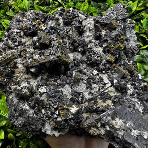 Amazing Galena(ckeletal) Chalcopyrite Sphalerite Quartz Madan Bulgaria natural crystal minerals specimen clusters souvenirs Wholesale