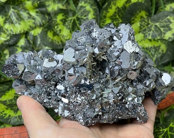 Galena Sphalerite Quartz Madan Bulgaria natural crystal minerals specimen clusters souvenirs WholesaleMineralsBox
