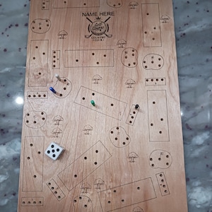 Golf dice game FREE PERSONALIZATION + SHIPPING