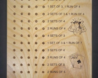 Frustration Rummy laser engraved FREE PERSONALAZATION + SHIPPING