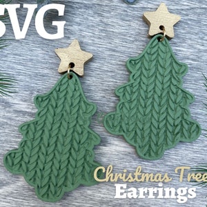Christmas tree Dangles - Digital File Only