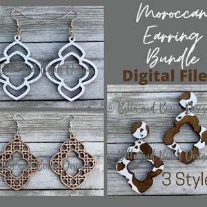 Moroccan Earring Bungle - Digital File Only