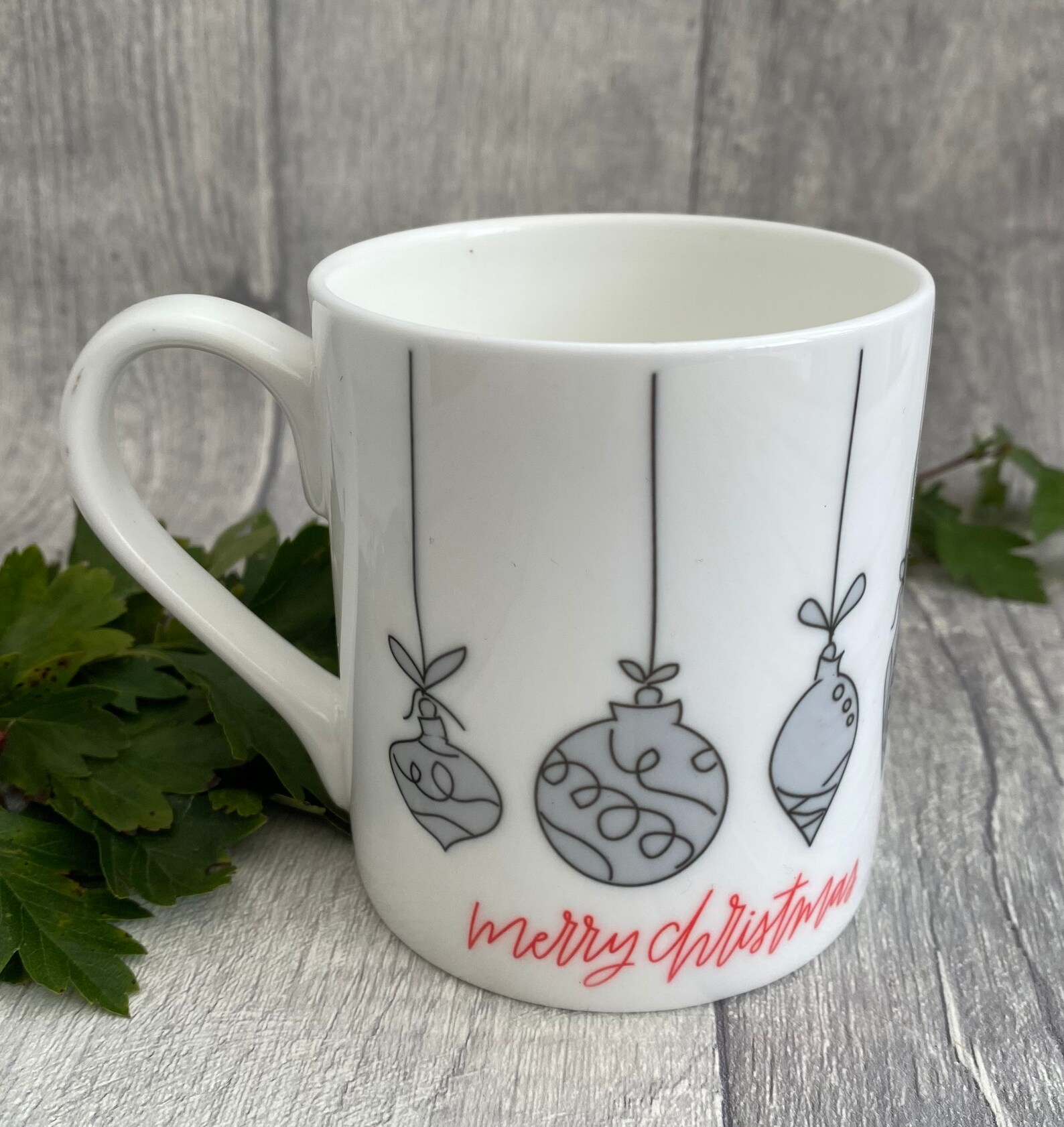 Bone China Christmas 10oz mug Christmas Xmas Gift | Etsy