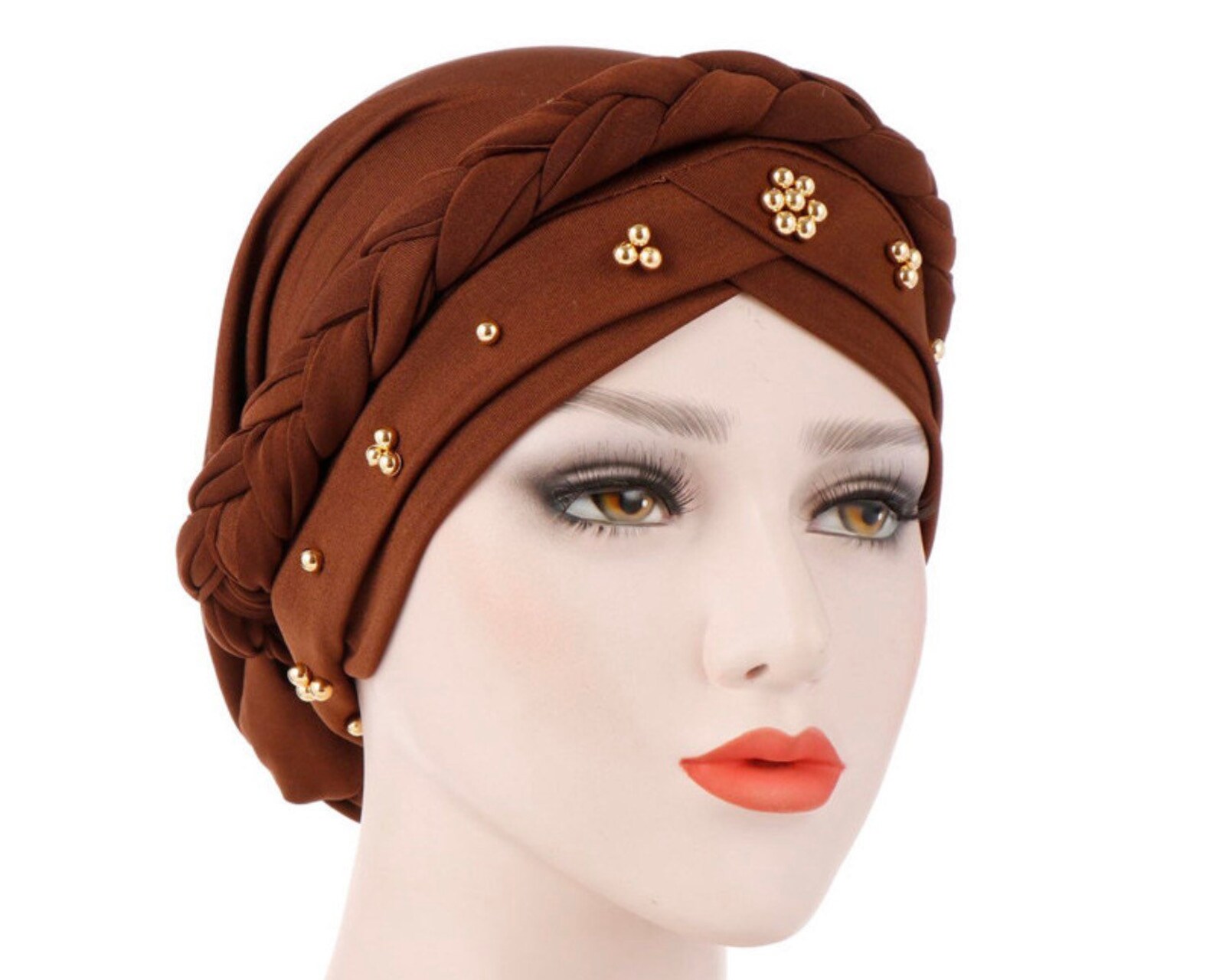 Beaded Turban Jewel Turban Headwrap Beaded Head Wrap Etsy