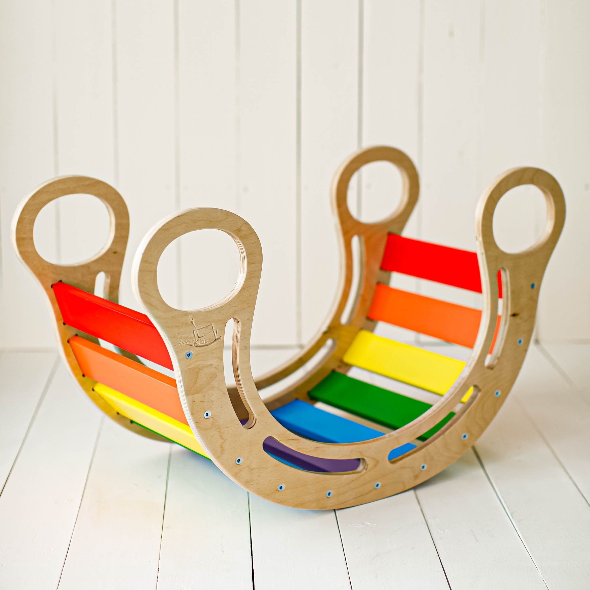 Toddler Rocker Wooden Rocker Toy Montessori Toys Rocker Etsy