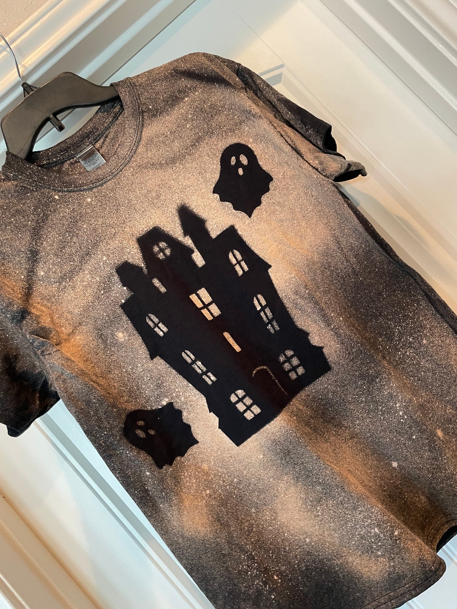 halloween t shirts with bleach
