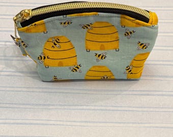 Coin Purse, Zipper Pouch, Card Holder Wallet, Cute Change Purse, Mini Cosmetic Bag, Gift for Her,