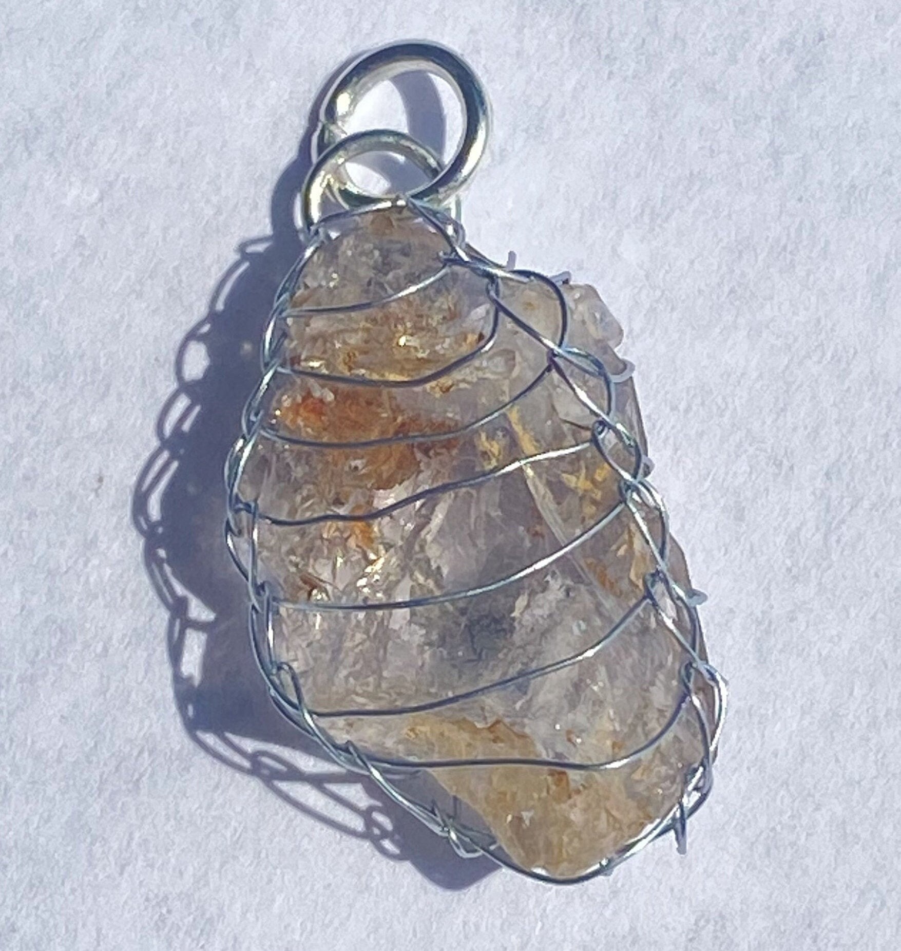 FULU AUTUMN Collana lunga in argento da donna, collana