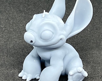 Disney Stitch from lilo and stitch- 3D printed figure statue ready to paint