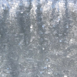 Paillettenstoff, silberfarbener Netzstoff, goldfarben, Meterware, Paillettenstoff für Stirnband, Taschen, Backdrops, Weihnachtsdeko, 162 cm fab 408