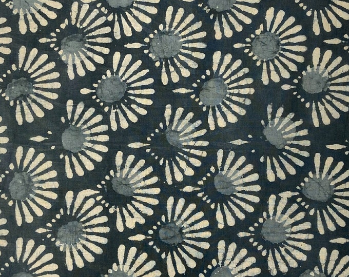 Dabu Hand Block Print Cotton Fabric Natural Color Fabric, Dabu block print India, ethnic fabric by the Yard Fab505