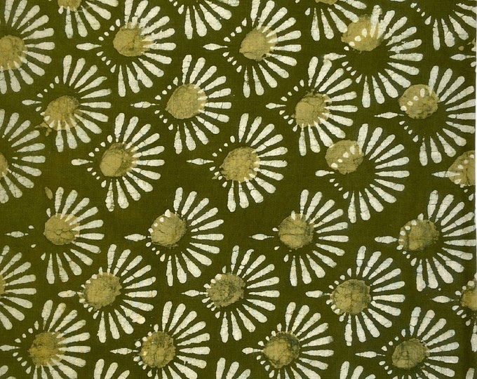 Kashish hand Block Print 100% cotton Fabric  Geometric pattern hand block print fabric Hand stamped Printed Fabric FAB-478