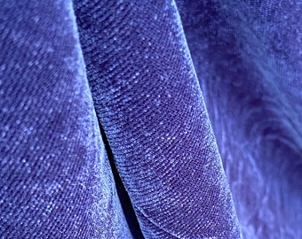 Velvet Navy Blue Fabric for Elegance and Style. Create Luxurious Space Opulent Navy Blue Velvet, Perfect for Upholstery, Drapery, and More.