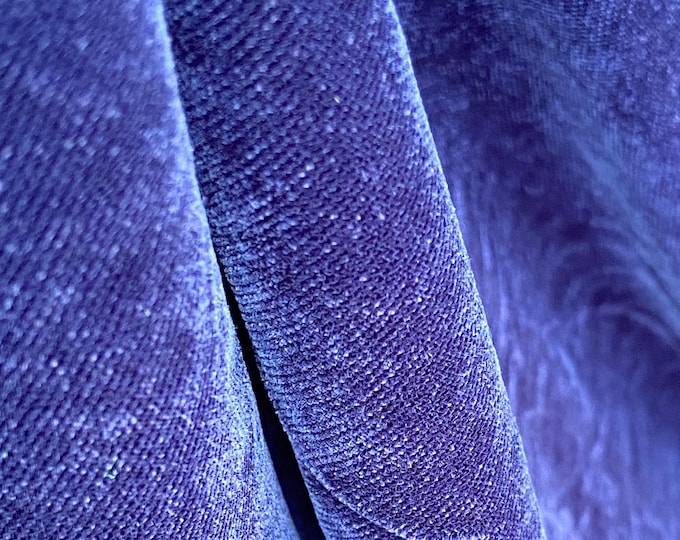 Velvet Navy Blue Fabric for Elegance and Style. Create Luxurious Space Opulent Navy Blue Velvet, Perfect for Upholstery, Drapery, and More.