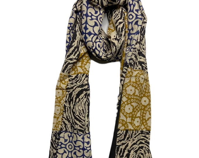 Indian Hand Block Printed Cotton Sarongs, Beach Wrap Pareos, Party Wear Scarves, Indian Hand Block Print Cotton Scarves, Summer Scarves.