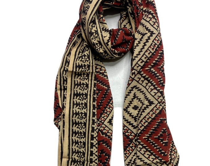 Indian Hand Block Print Cotton Scarf, Beach Sarongs, Beach Wrap Sarong, Sarong, Indian Hand Block Printed Cotton Sarongs, summer Scarf