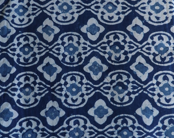 Hand Block Print 100% Cotton Fabric FAB250