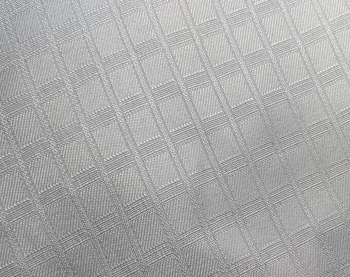 White Mini check/plaid design cotton fabric wide sold by the yard Checkered cotton fabric Poplin Fabric Soft feel fabric 62 " wide fab400
