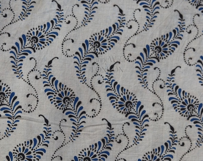 Block Print 100% cotton kalamkari Fabric FAB295