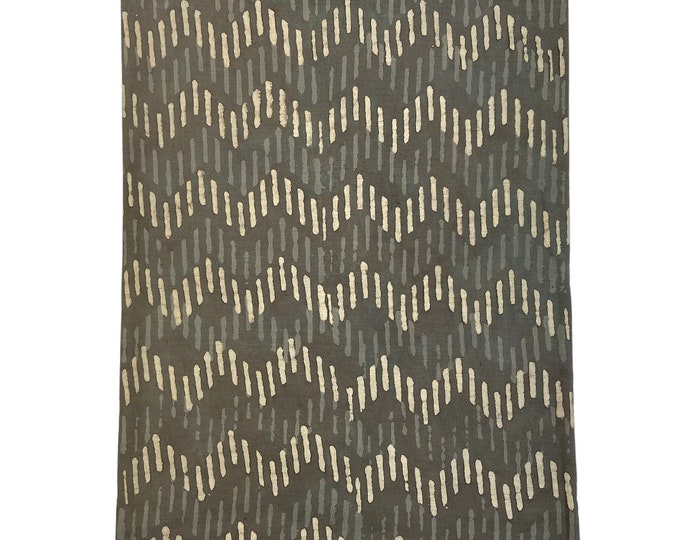 Dabu Bagru Print Fabric Natural cotton Block Printed Fabric handmade Mud Resist Dabu Clothes Fabric kimono dress Fabric By The Yard Fab483