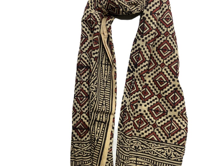 Indian Hand Block Printed Cotton Sarongs, Beach Wrap Pareos, Party Wear Scarves, Indian Hand Block Print Cotton Scarves, Summer Scarves.
