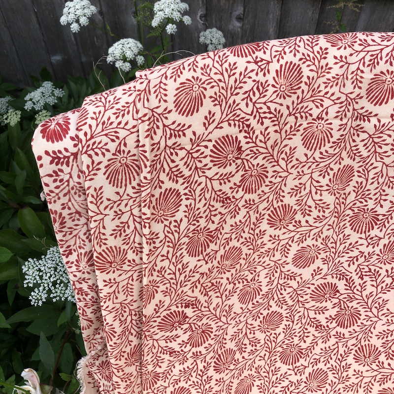 Block Print Vintage Rug - Etsy UK