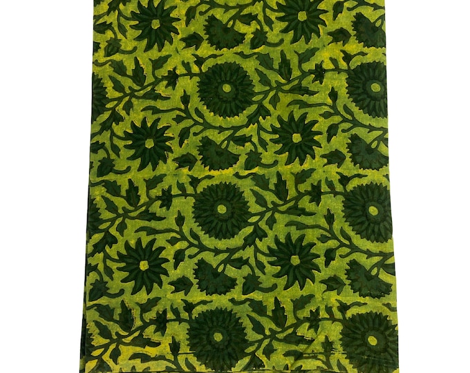 Dabu Bagru Print Fabric Natural cotton Block Printed Fabric handmade Mud Resist Dabu Clothes Fabric kimono dress Fabric By The Yard Fab025