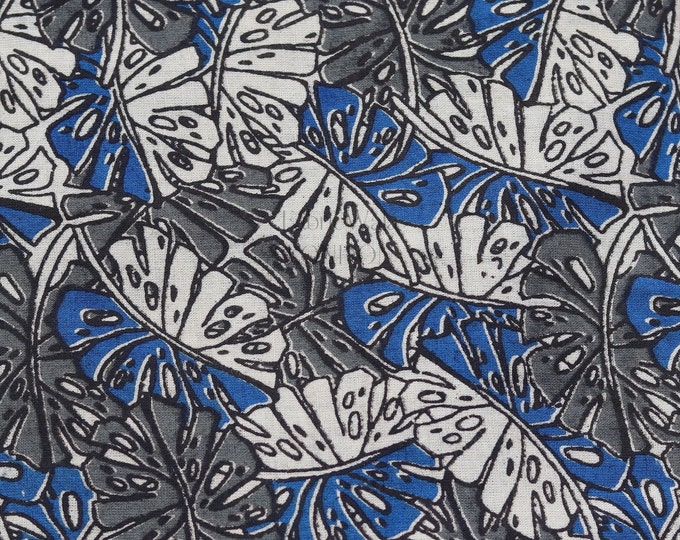 Block Print 100% cotton kalamkari Fabric FAB307music festival dress