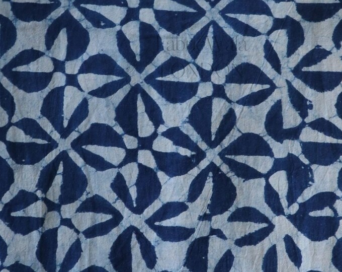 Hand Block Print 100% Cotton Fabric FAB261