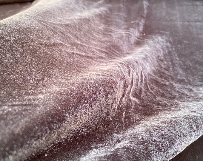 Velvet Light Black Fabric fab432