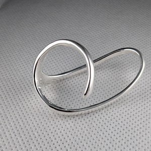 Chunky Statement Sterling Silver Plated Ring, Two Finger Ring For Women, Double Multi Adjustable Open Band, Geometric Irregular Ring