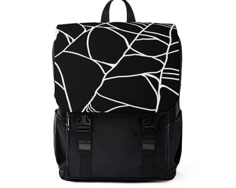 Spider Web Casual Shoulder Backpack