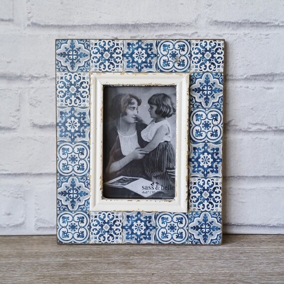 Antique Effect Wooden Family Friend Memories Message 6x4" Stand Wall Photo Frame